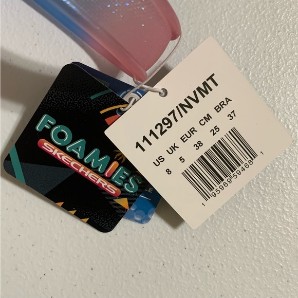 Skechers Foamies Go Walk 5 “Glowing Star”-Size 8 NWT - Picture 10 of 10